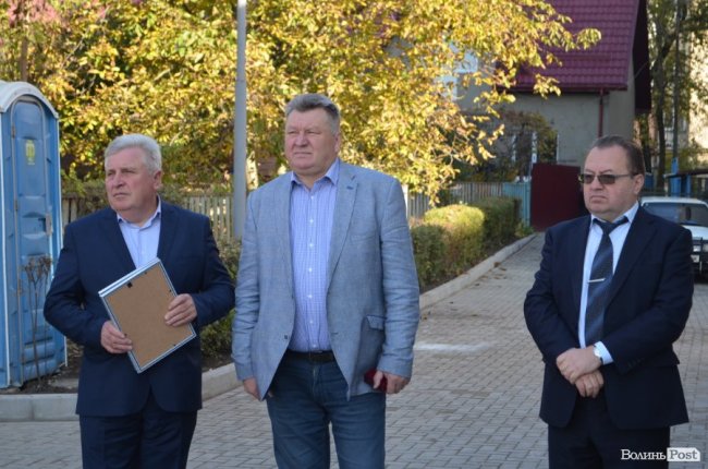 Леонід Стефанович на відкритті центру реабілітації атовців 15 жовтня 2019 року