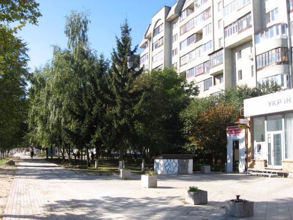 Клумба на пр. Соборності