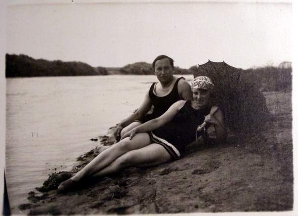 В Луцьку на пляжі. Міжвоєнні роки