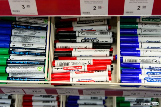 Усе для школи, офісу і творчості – в одному місці: що, як і за скільки в магазині «Офіс Центр» у Луцьку*