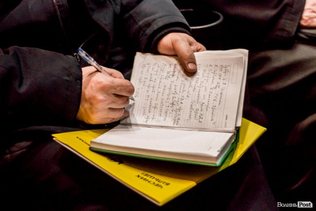 «Яким прийду на Банкову, таким і піду через 5 років»: Гриценко у Луцьку розповів, яким буде Президентом*