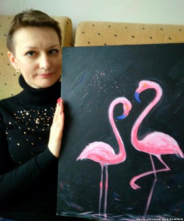 Онкохвора лучанка-благодійниця розповіла, як мистецтво рятує життя