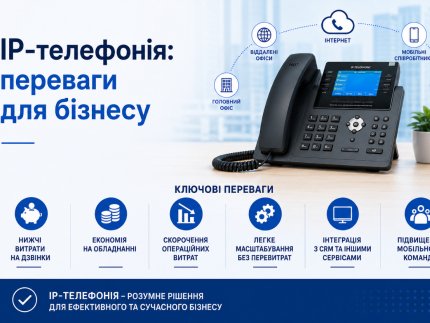 Як IP-телефонія допомагає компаніям скоротити витрати на зв’язок