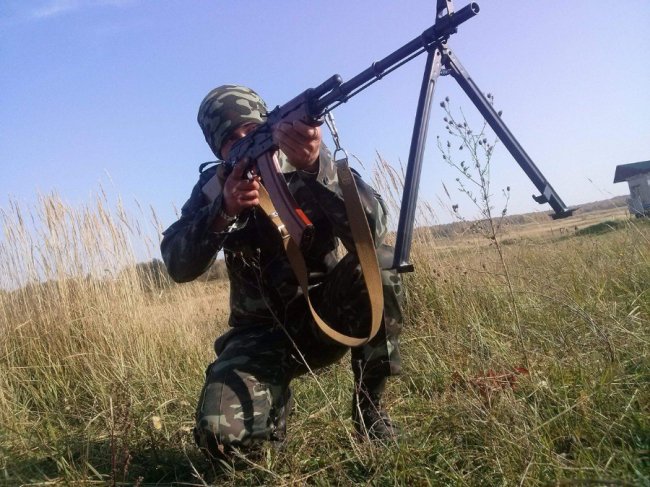 Юрій Величко на Яворівському полігоні