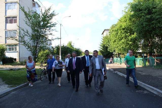 Міський голова Микола Романюк із помічником Богданом Гончаруком