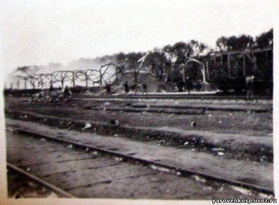 Руїни луцького вокзалу. Фото з wolyn.com.ua