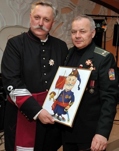 З Віктором Федосюком на його 50-річчі. Луцьк. 9 березня 2012 року.