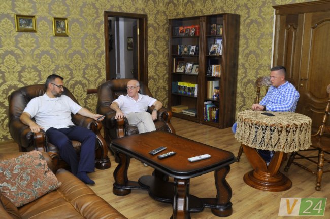 У вітальні дому Руслана Ваймана