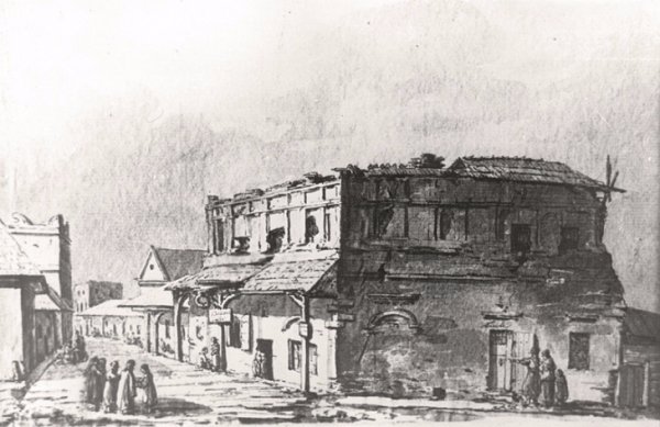 Міські мешканці Луцька на картині Казимира Войняковського, кінець ХVIII століття