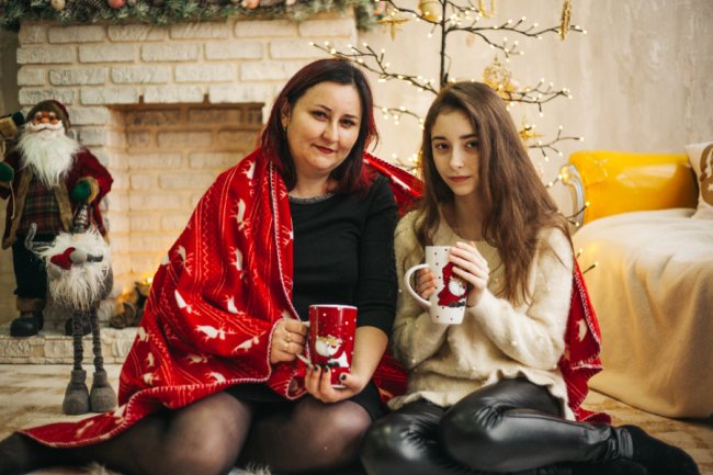 Ольга Кукса зі своєю старшою донькою Софією