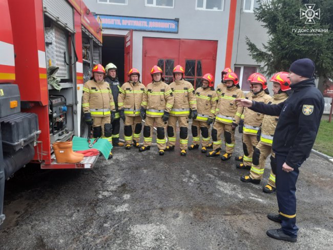 Добровольці під час навчання