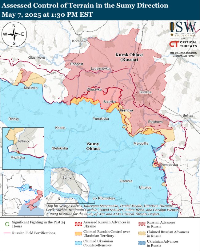ЗСУ просунулися на Курщині. Загальна ситуація на фронті в деталях