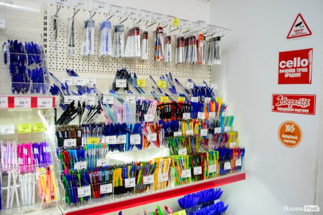 Усе для школи, офісу і творчості – в одному місці: що, як і за скільки в магазині «Офіс Центр» у Луцьку*