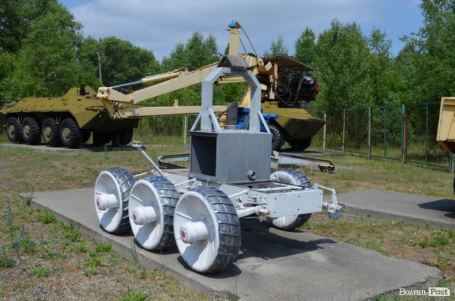 Техніка, яка брала участь в ліквідації