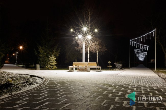 Нові алеї у Центральному парку ім. Лесі Українки