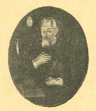 Балтазар Тишка. Фотокопія портрету, який зберігався у кафедральному соборі Петра і Павла. Зображення з книги «Луцьк на Волині» Адама Войнича