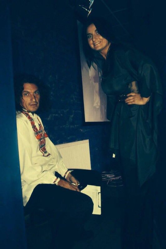 Скрябін та Галина Конах