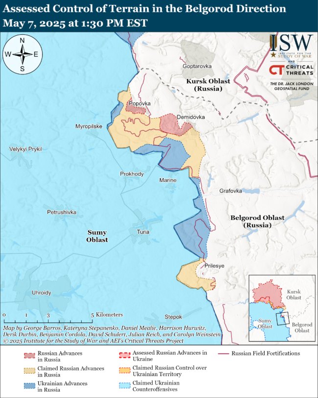 ЗСУ просунулися на Курщині. Загальна ситуація на фронті в деталях