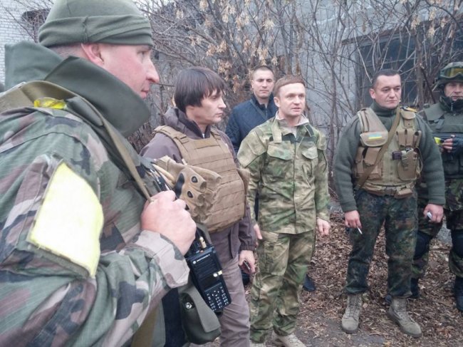 Ігор Єремеєв та Степан Івахів у зоні АТО