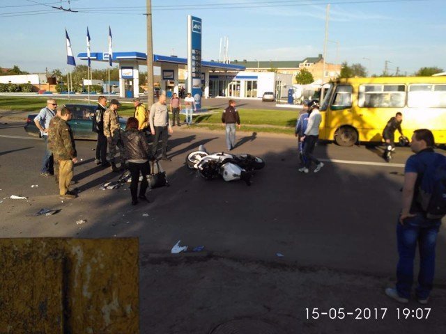 Смертельна аварія за участю мотоцикліста на Львівській: хто винен