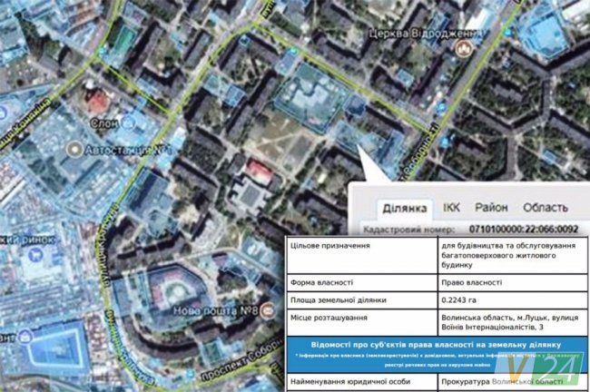 Земля на 33-му – досі у власності прокуратури. Тож будівельний майданчик може з’явитися тут у будь-який момент…
