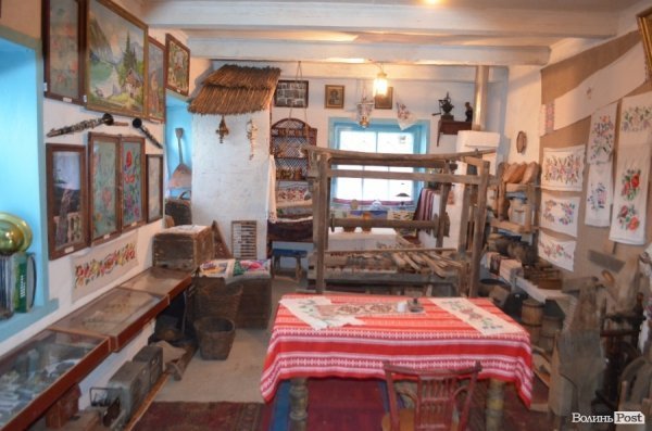 Експонати музею про історію села Баїв