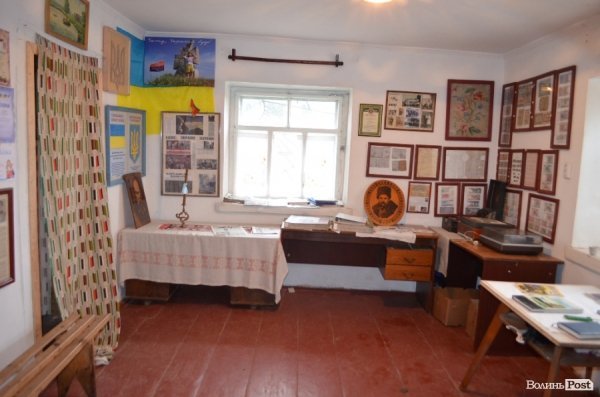 Експонати музею про історію села Баїв