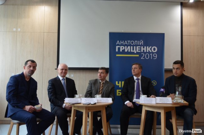 Вибори – без підкупу, країна – без війни, людям – 800 євро зарплати: у Луцьку назвали аргументи на користь перемоги Гриценка*