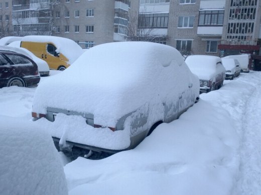 Сніжний Луцьк у неділю, або мій робочий день