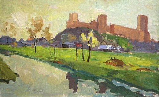 Луцьк на картинах Карела Якубека