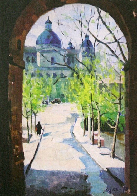 Луцьк на картинах Карела Якубека