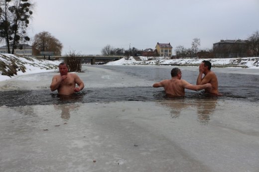Як святкували Водохреще у Ратному. ФОТО