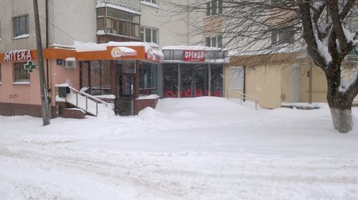 Сніжний Луцьк у неділю, або мій робочий день