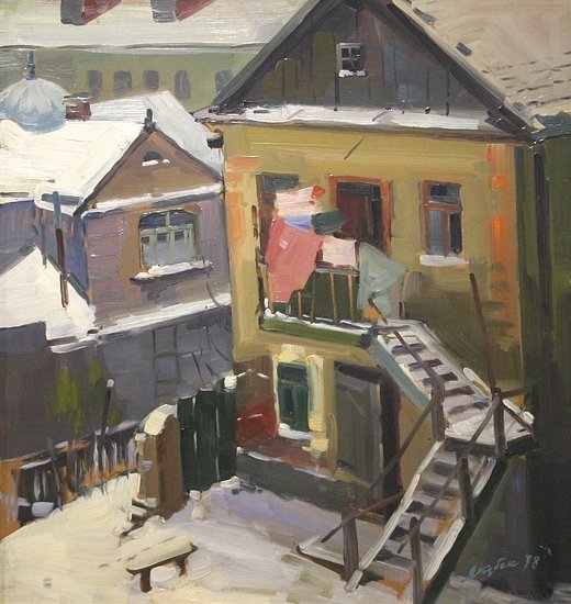 Луцьк на картинах Карела Якубека