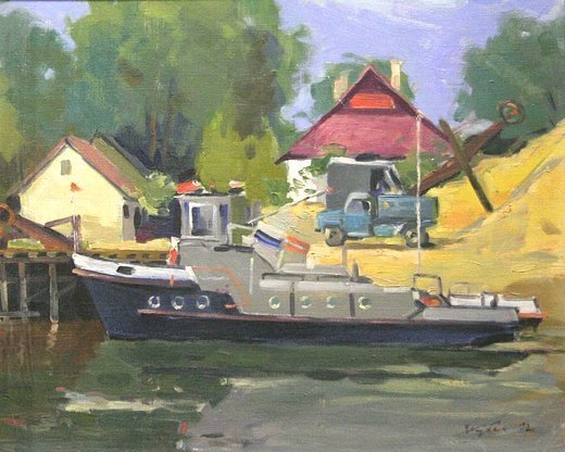 Луцьк на картинах Карела Якубека