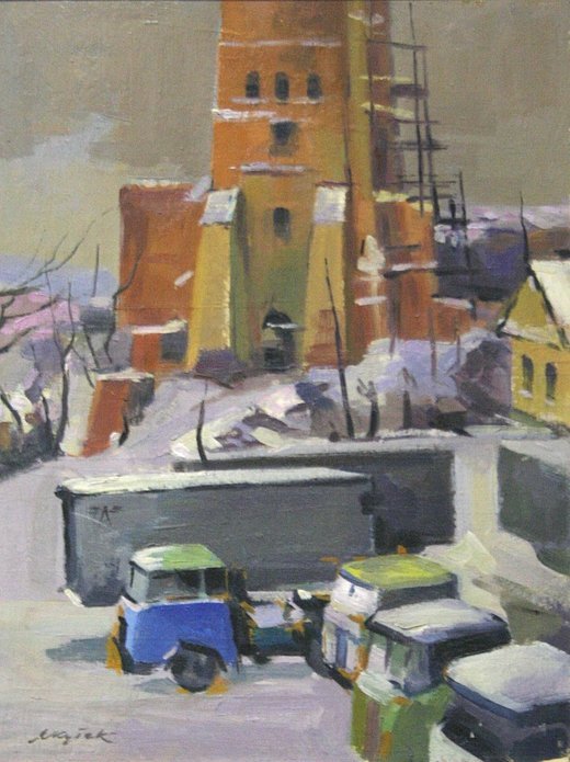 Луцьк на картинах Карела Якубека