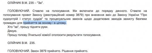 Голосування 16-го січня: всі крапки над «і»