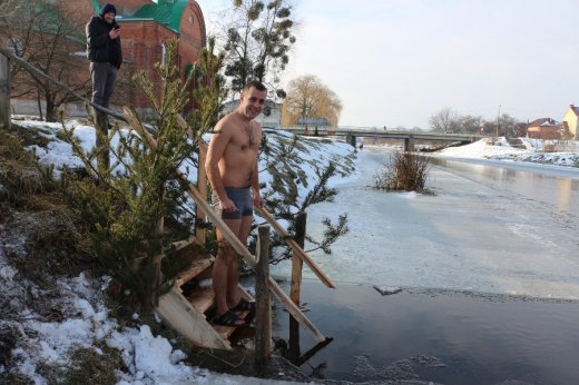 Як святкували Водохреще у Ратному. ФОТО