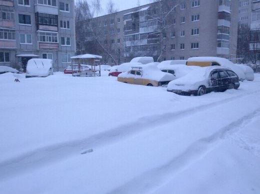 Сніжний Луцьк у неділю, або мій робочий день