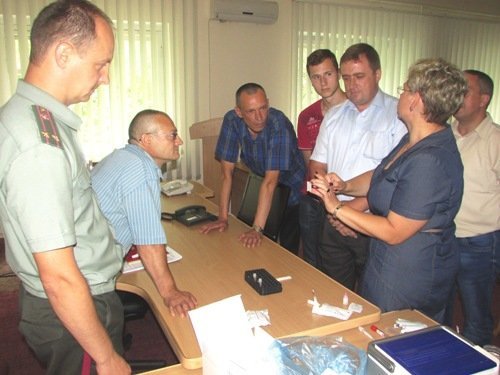 З керівниками лікувально-профілактичних закладів УВП та СІЗО Волинської області проведено оперативну нараду