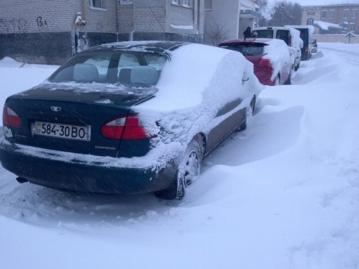 Сніжний Луцьк у неділю, або мій робочий день