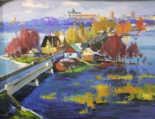 Луцьк на картинах Карела Якубека