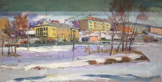 Луцьк на картинах Карела Якубека