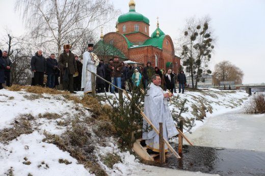Як святкували Водохреще у Ратному. ФОТО