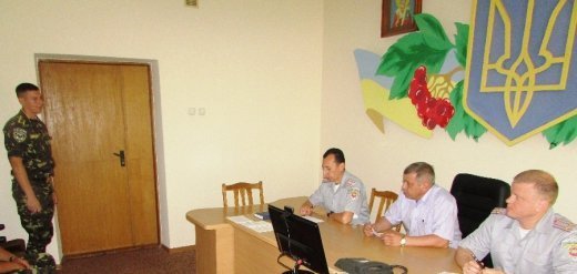 В управлінні ДПтС України у Волинській області відбувся  розподіл курсантів Чернігівського юридичного коледжу 