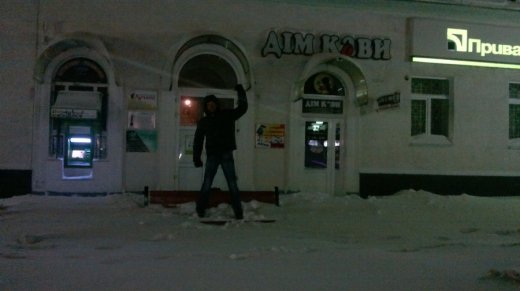 Сніжний Луцьк у неділю, або мій робочий день