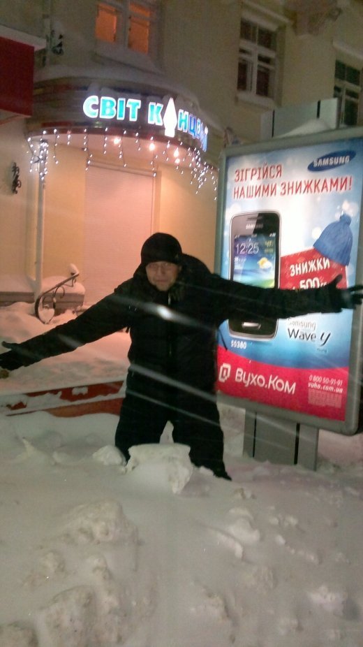 Сніжний Луцьк у неділю, або мій робочий день