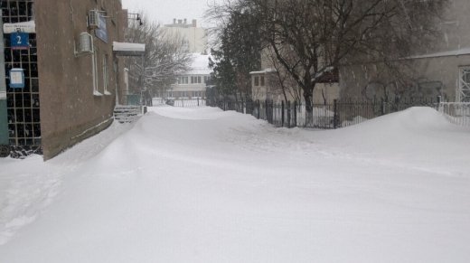 Сніжний Луцьк у неділю, або мій робочий день