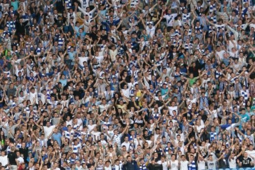 «Наші» у столиці. «Динамо» - «Волинь»: вигляд з трибуни