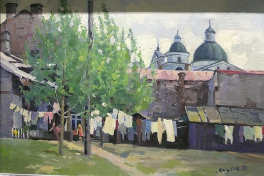 Луцьк на картинах Карела Якубека